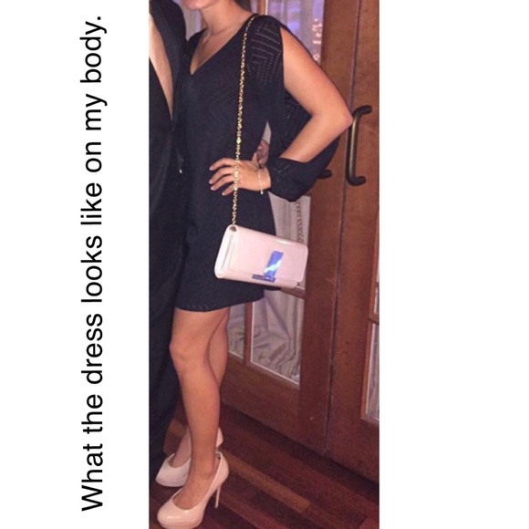 BLACK PARTY MINI DRESS - Picture 5 of 8